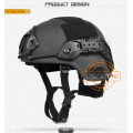 Kevlar or Tac-Tex Ballistic Helmet with Slow Rebound Memory Foam